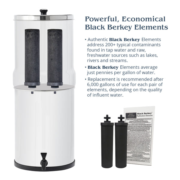 Black Berkey® Filter set – Berkey Water Filters UK & EU